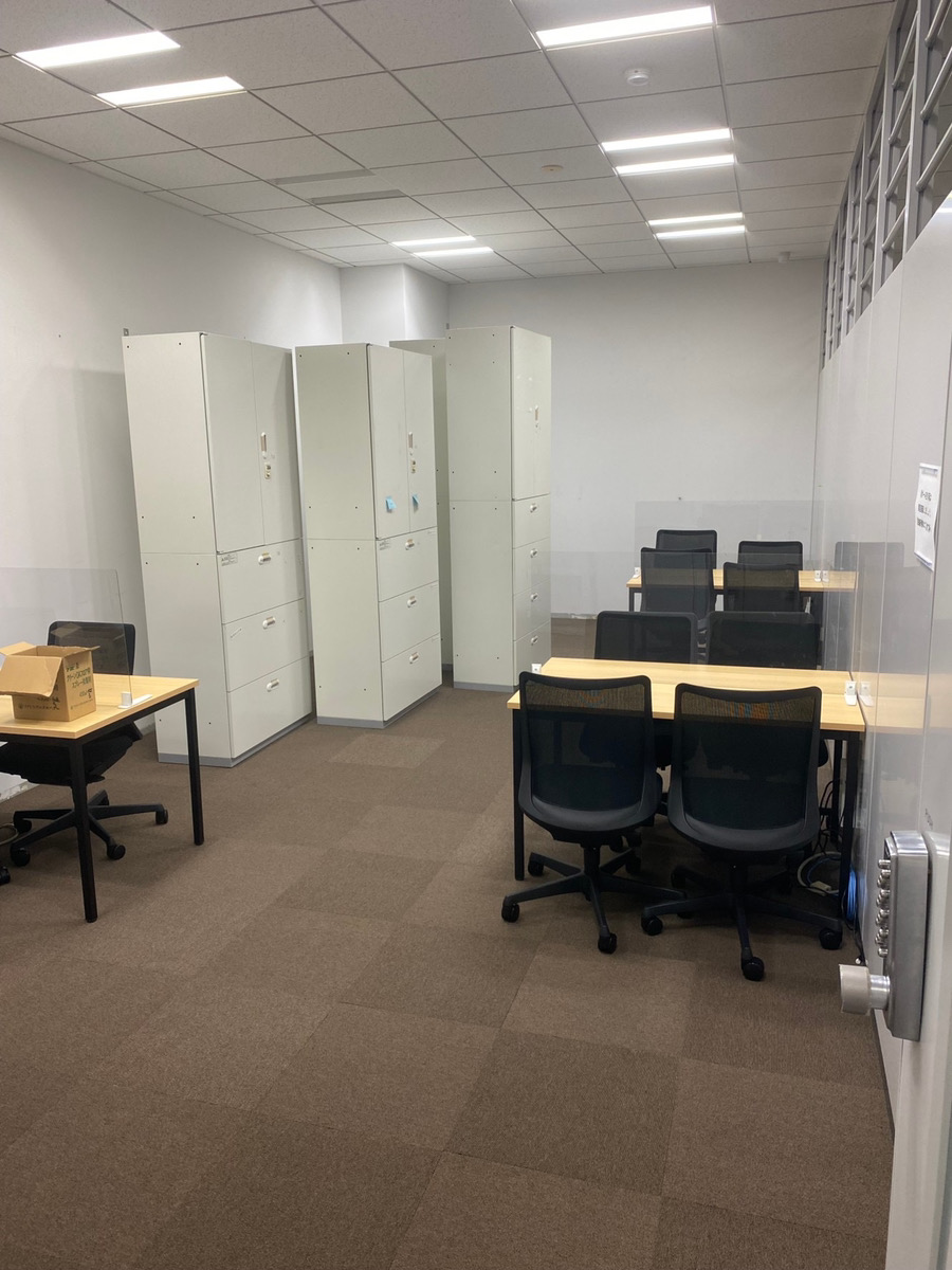 東京都内 OAフロア貼り替え 施工事例