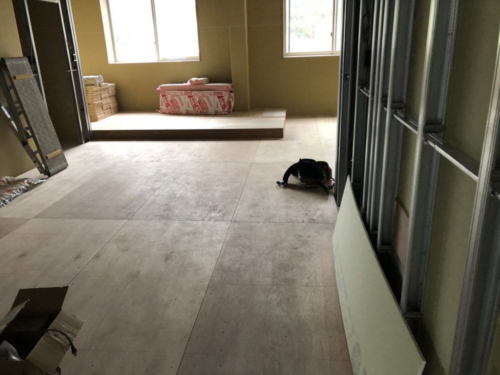 千葉県野田市 ゴルフ場 OAフロア工事 完成