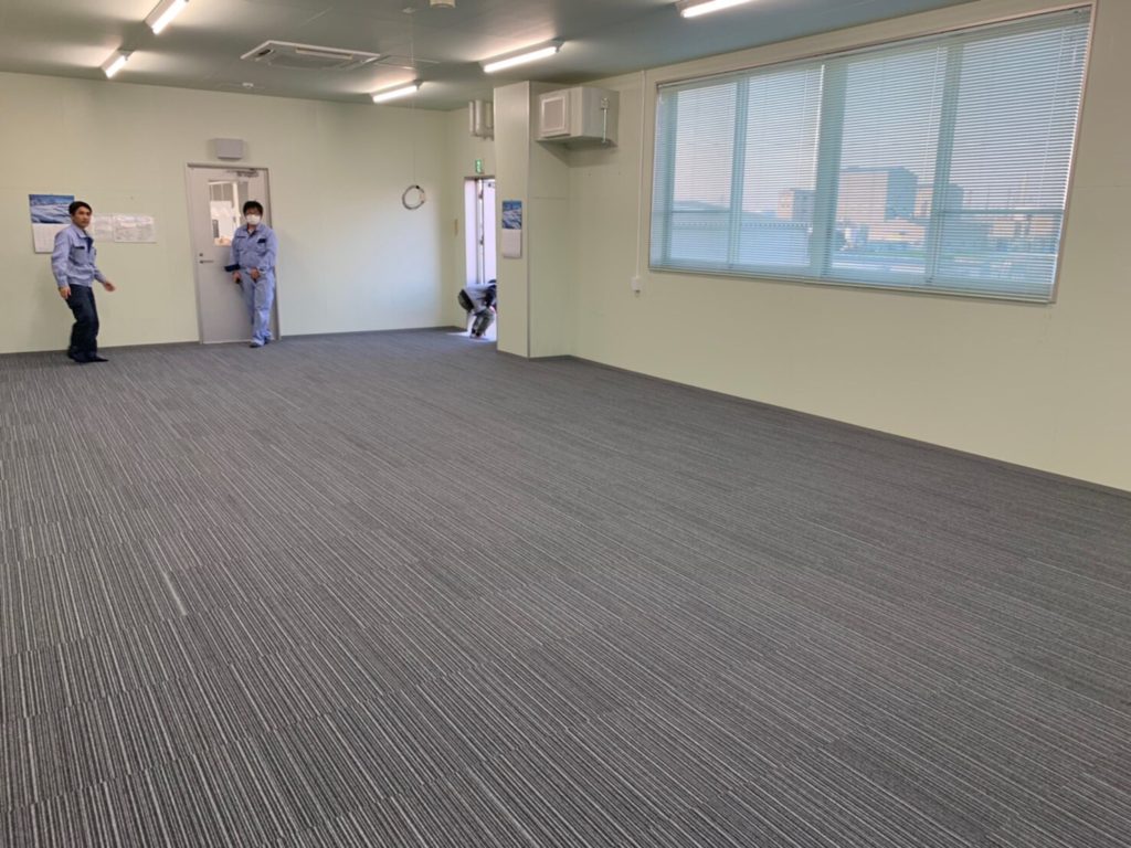市原市 工場 OAフロア工事 完成
