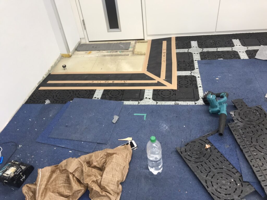 さいたま市南区 OAフロア工事