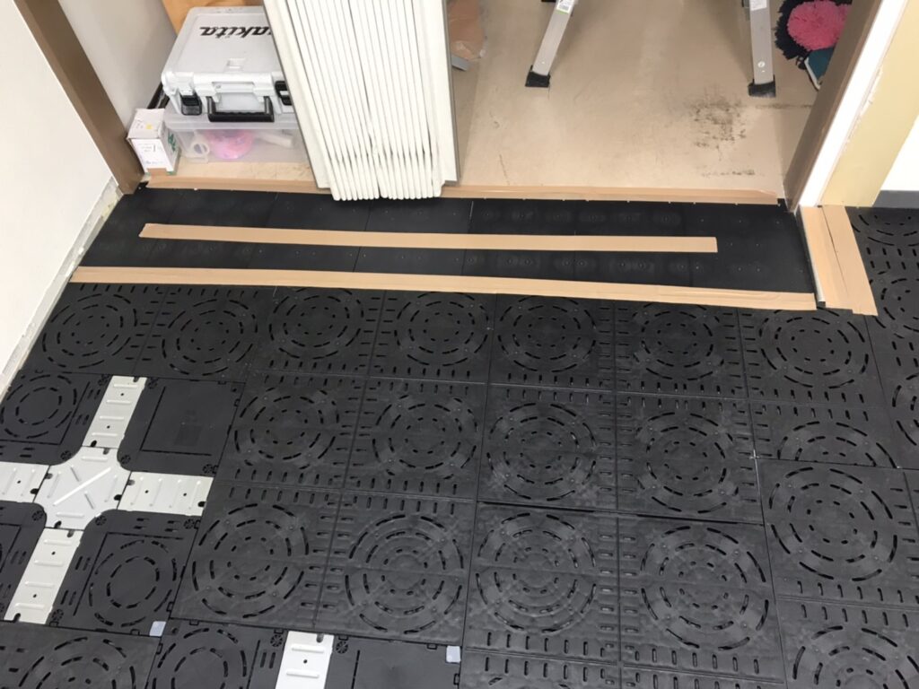 神奈川県藤沢市 OAフロア工事 施工後