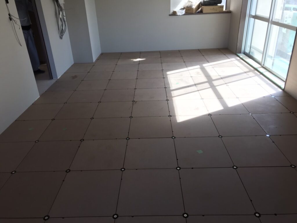 神奈川県横浜市麻生区 OAフロア工事 施工後