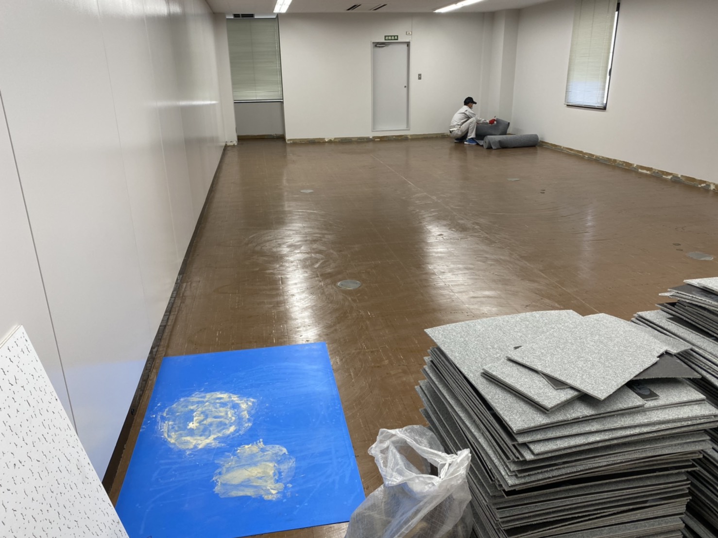 神奈川県藤沢市 OAフロア工事 施工前