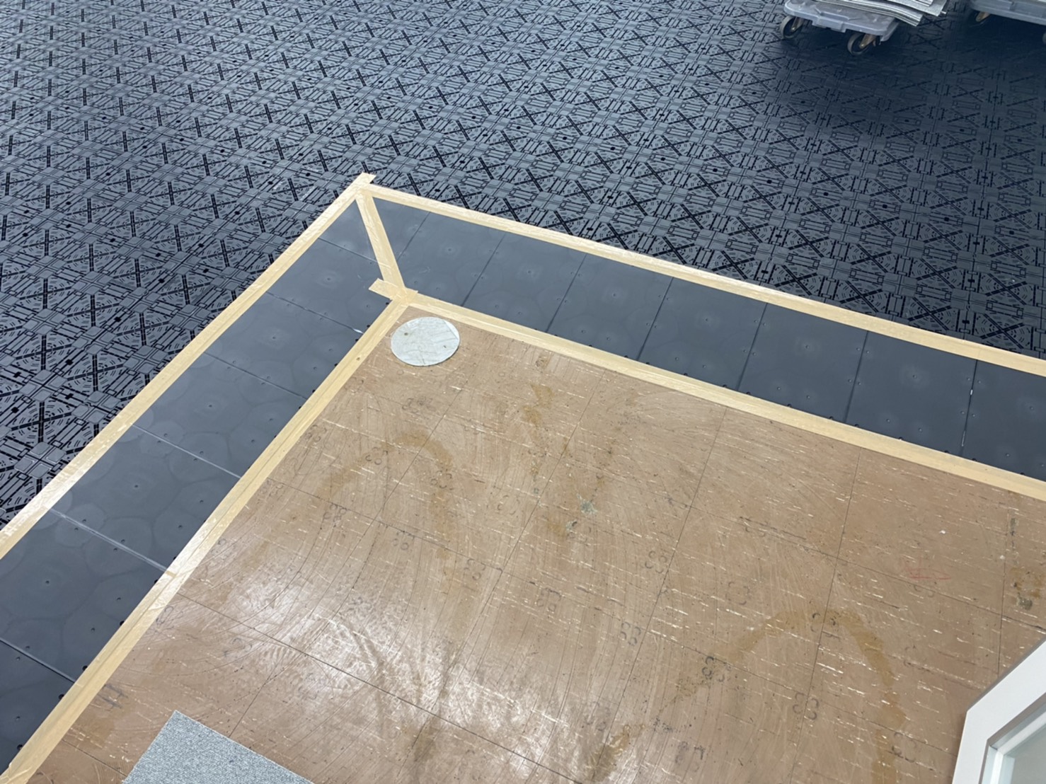 神奈川県藤沢市 OAフロア工事 施工後