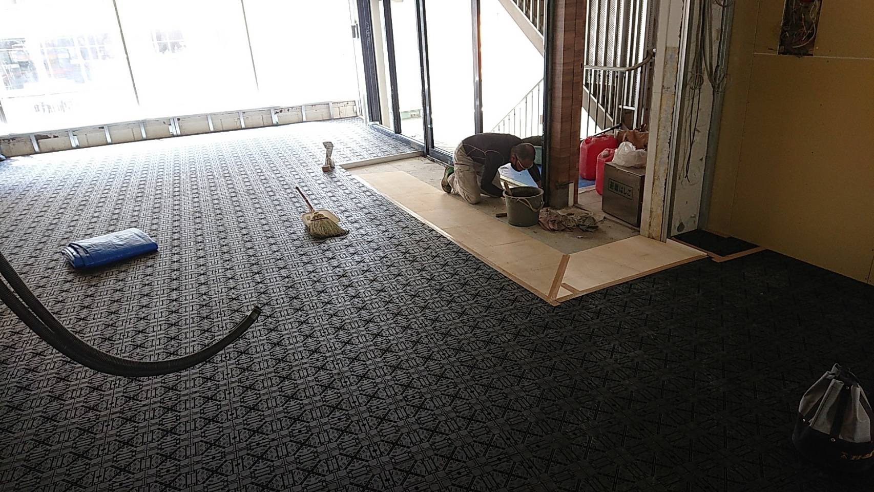 東京都世田谷区 OAフロア工事 施工後