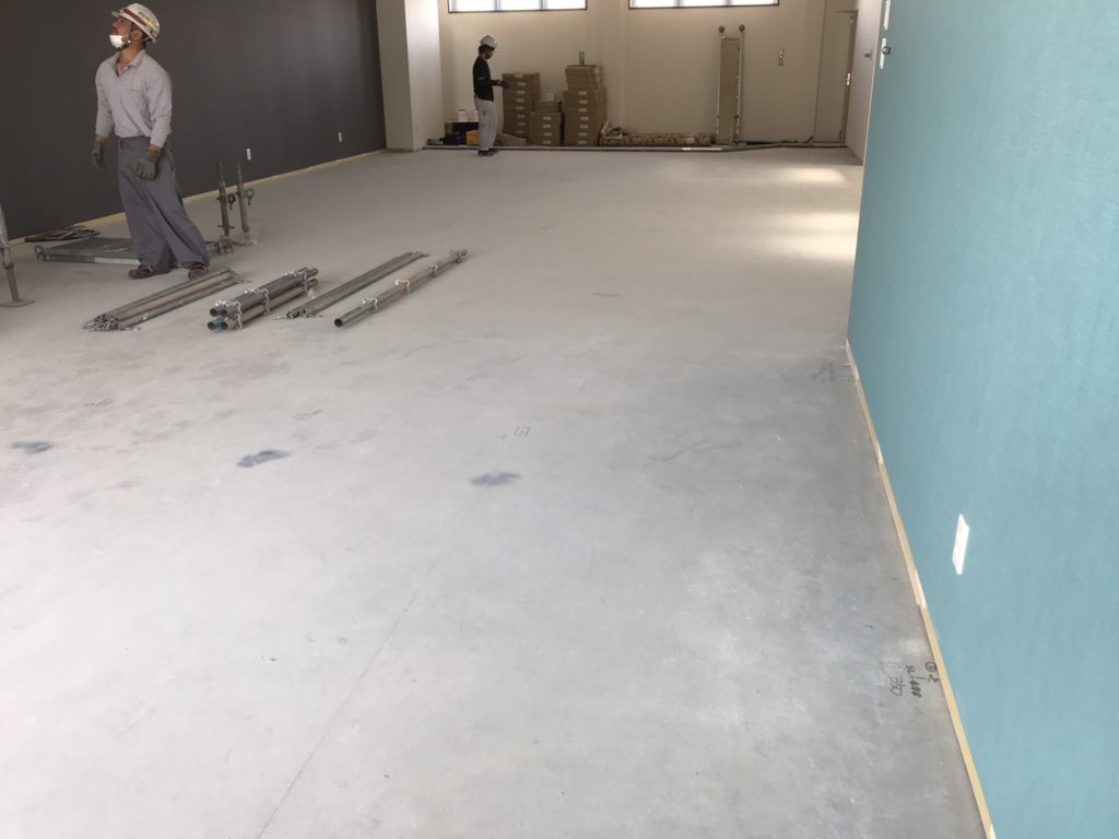 神奈川県伊勢原市 クリーンOAフロア工事 施工前