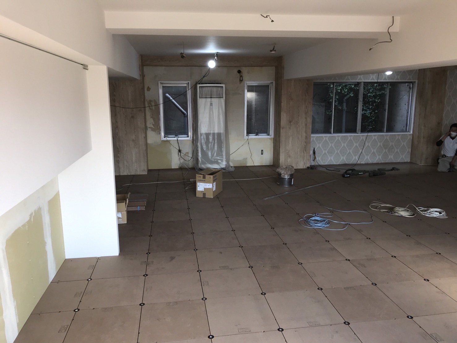 神奈川県川崎市高津区 ビル OAフロア工事 施工後