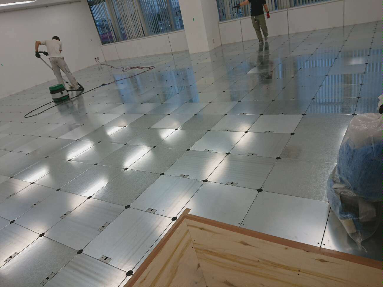 埼玉県羽生市 店舗 OAフロア工事 施工後