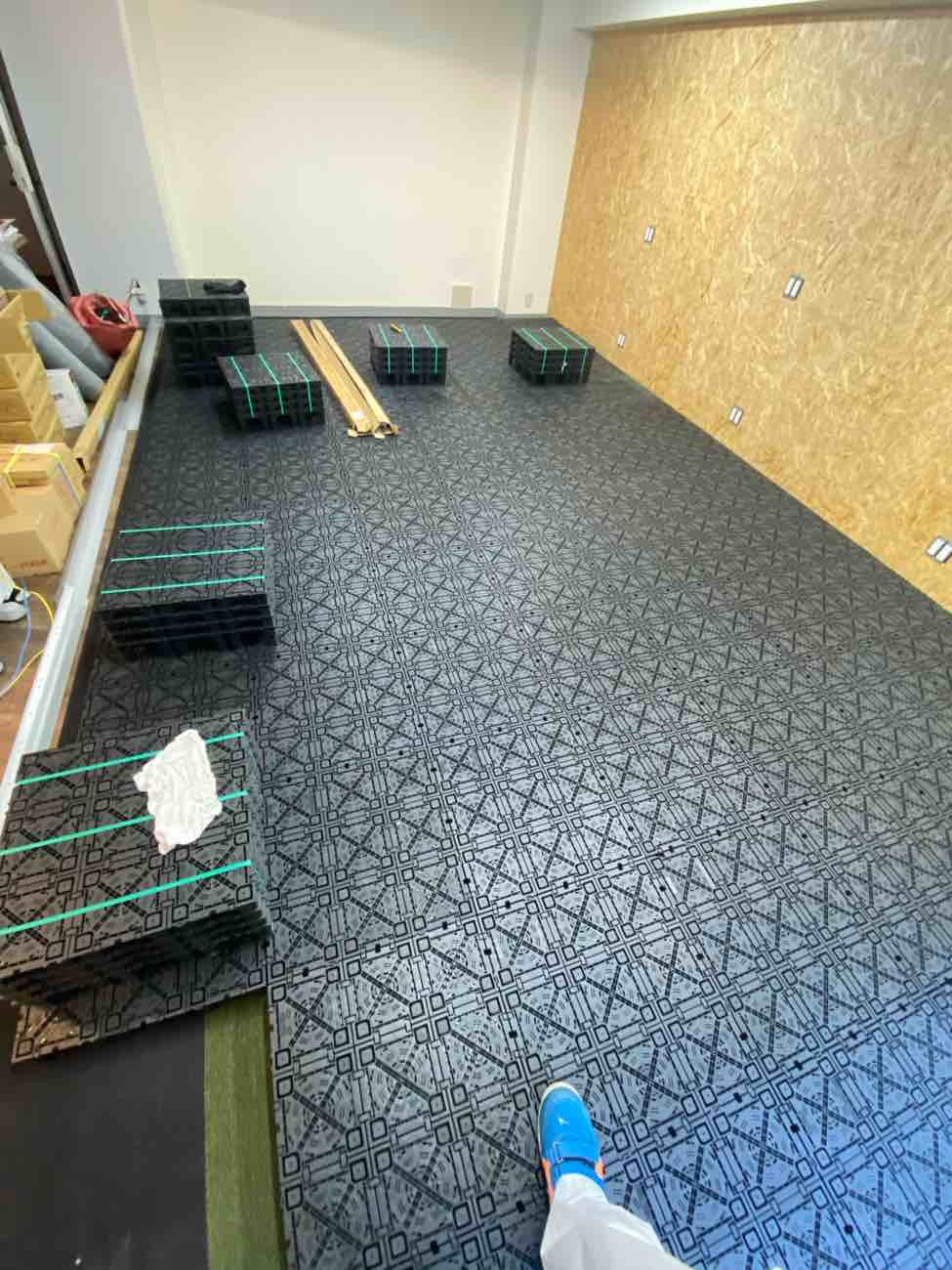 東京都板橋区 ビル 事務所改修工事 施工中