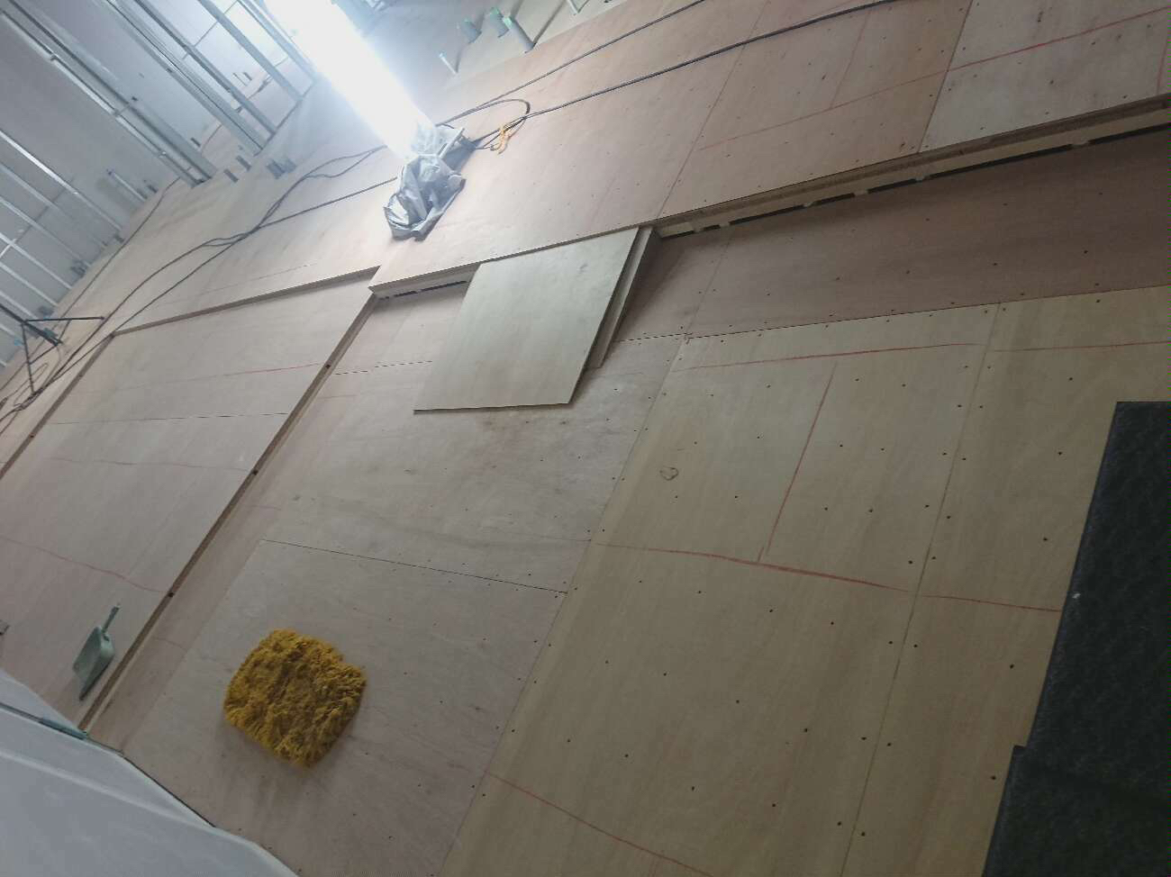 東京都江東区 保育園 OAフロア工事 施工後