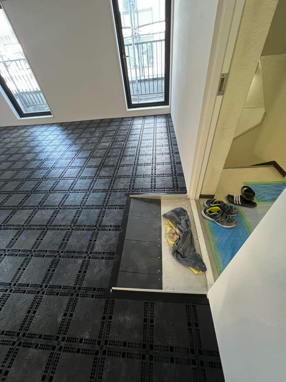 東京都港区 オフィス OAフロア工事 施工後