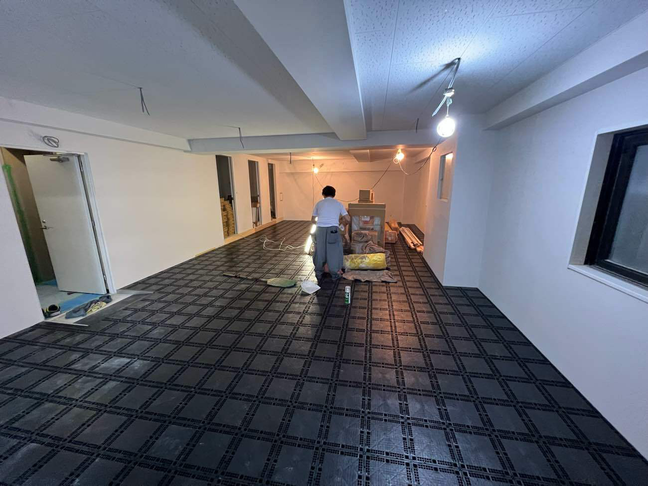 東京都港区 オフィス OAフロア工事 施工後