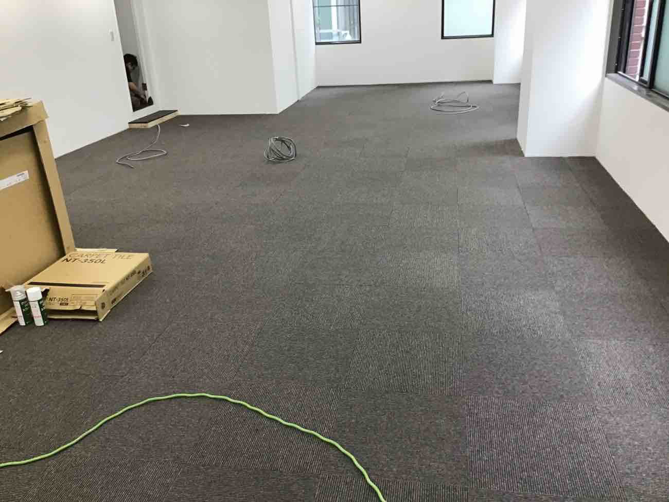 東京都港区 オフィスビル OAフロア工事 施工後