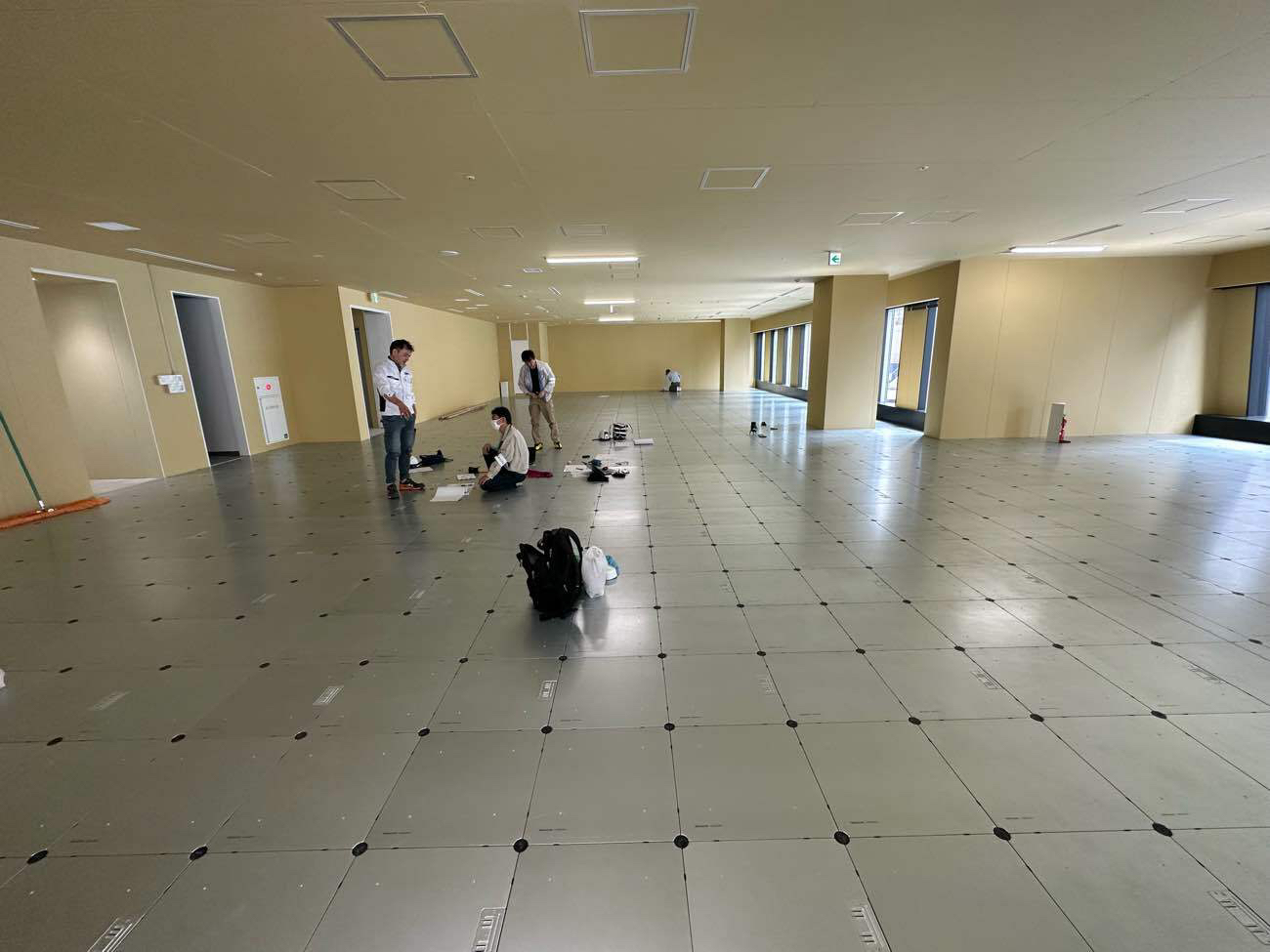 東京都渋谷区 クリニック 置床工事 施工前