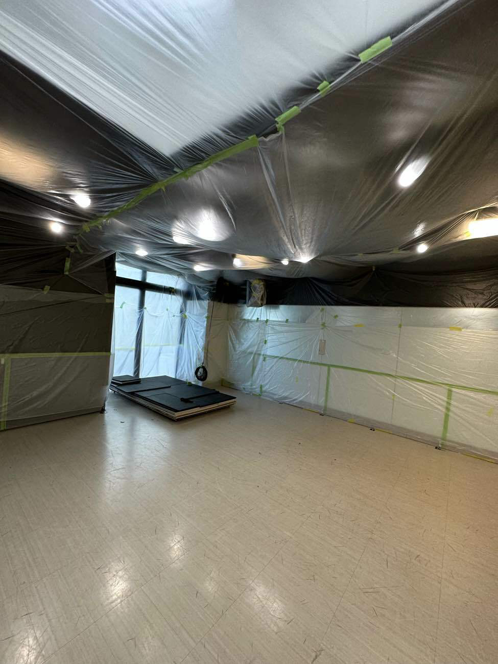 東京都渋谷区 ダンススタジオ 床改修工事 施工前