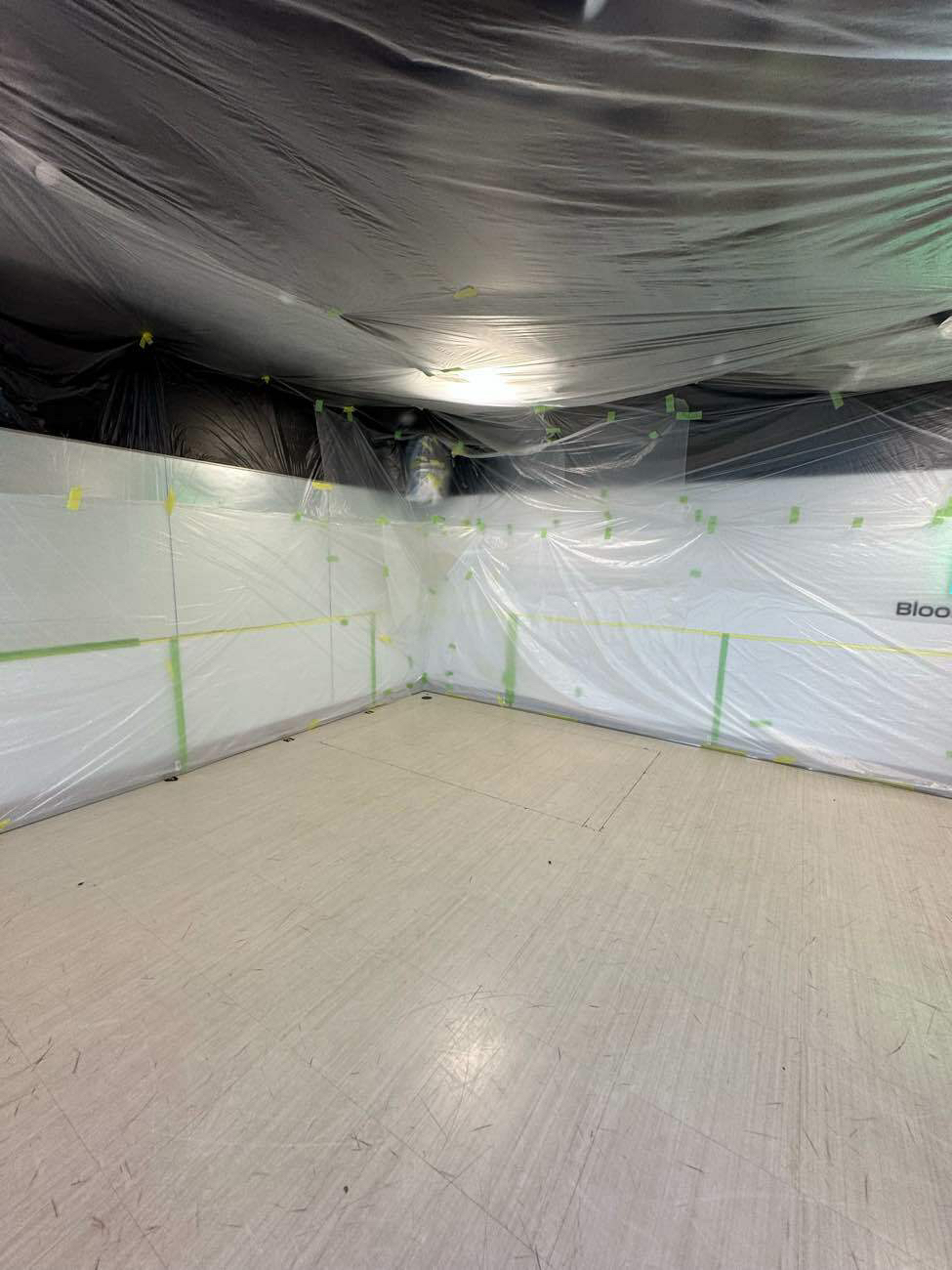 東京都渋谷区 ダンススタジオ 床改修工事 施工前