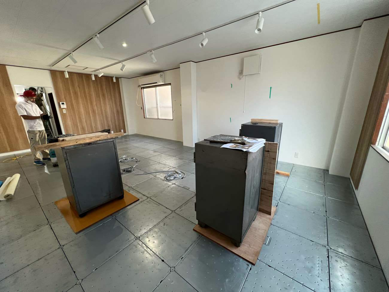 東京都墨田区 オフィス 置床工事 施工後