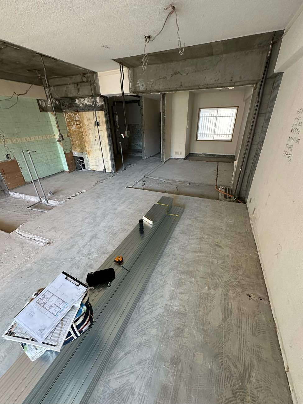 横浜市神奈川区 マンション OAフロア工事 施工前