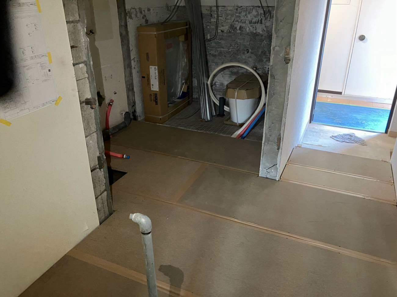 横浜市神奈川区 マンション OAフロア工事 施工後