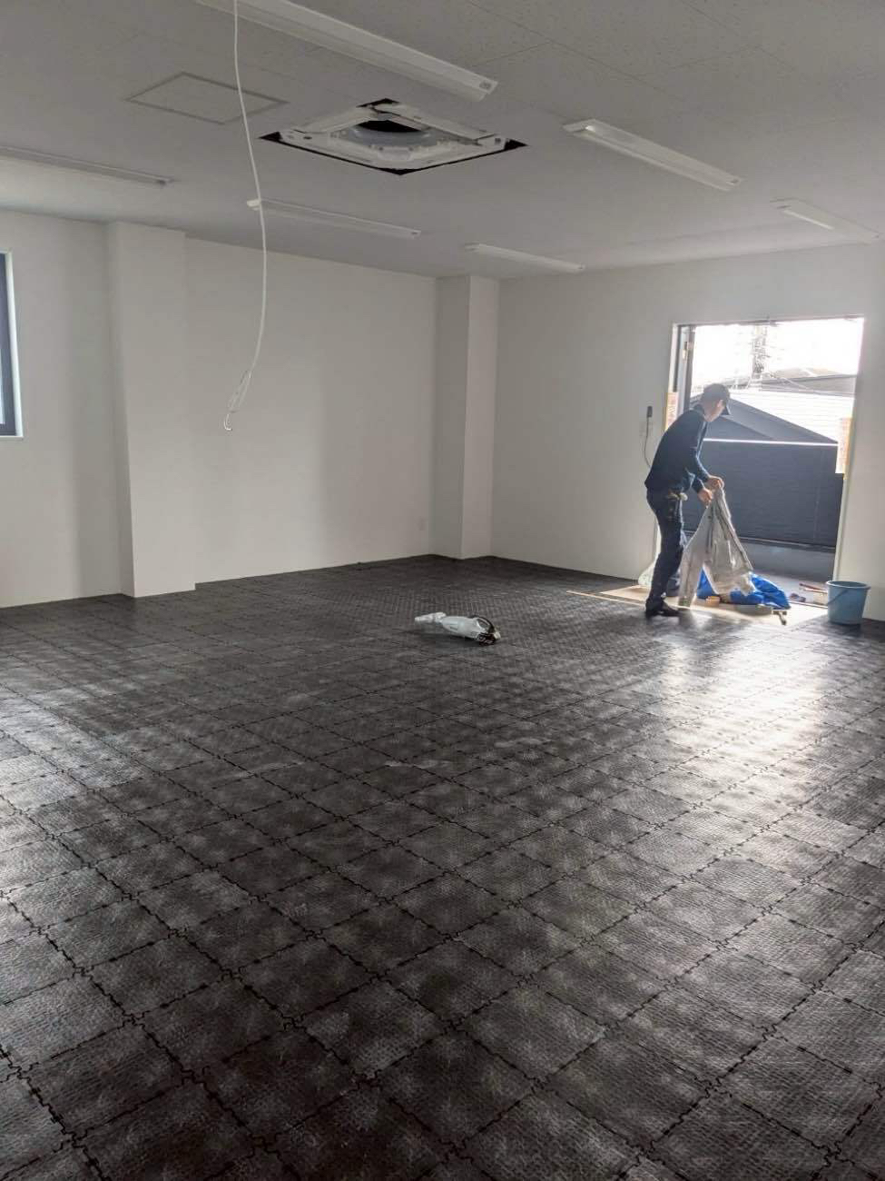 東京都足立区 オフィス置敷OA工事 施工後